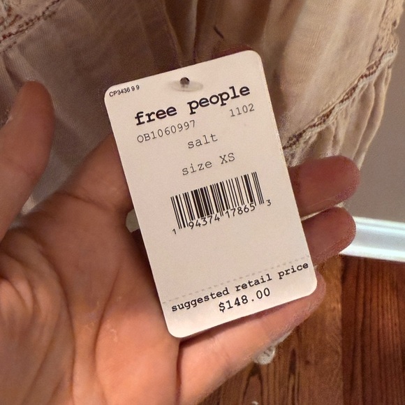 NWT Women’s FREE PEOPLE Much love tunic- Size XS - Picture 12 of 14